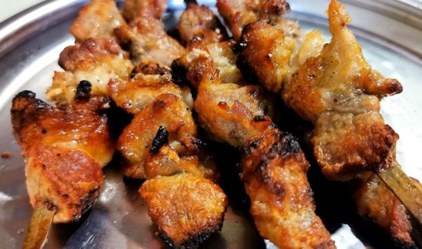 新疆烤羊肉串