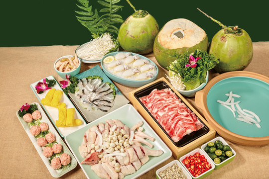椰子雞套餐