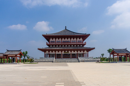 張載祠仿古建筑