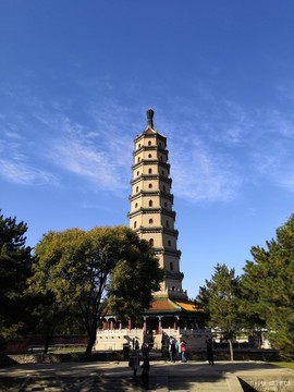 承德避暑山莊舍利塔