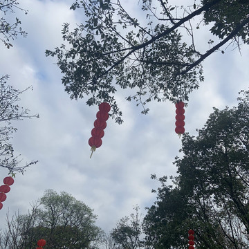 藍天白云