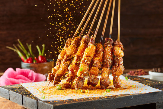 碳烤鮮羊肉串