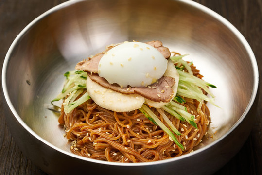 韓國料理美食攝影冷面