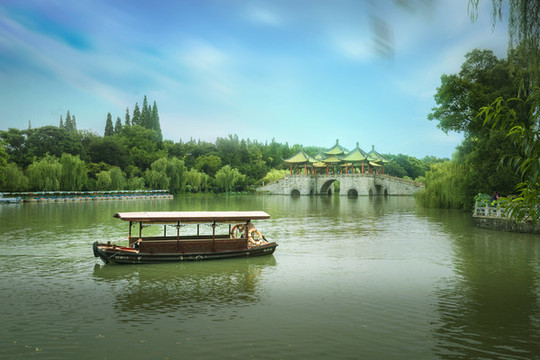 瘦西湖五亭橋