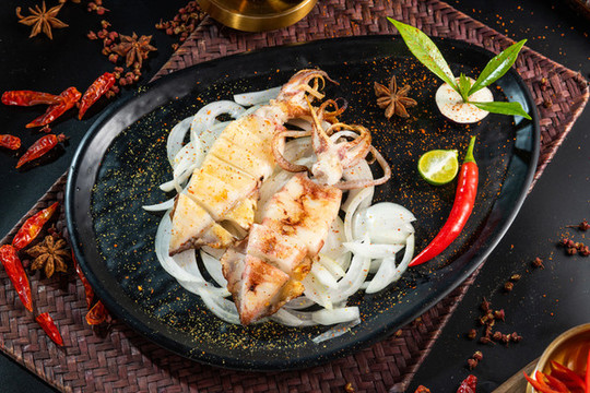 烤魷魚(yú)