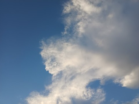 藍(lán)天白云素材