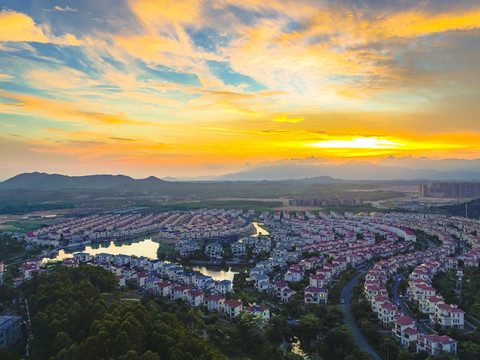 都市晚景
