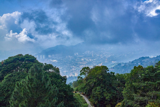 馬來西亞檳城升旗山風(fēng)景