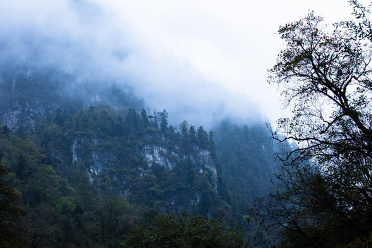 云霧山谷
