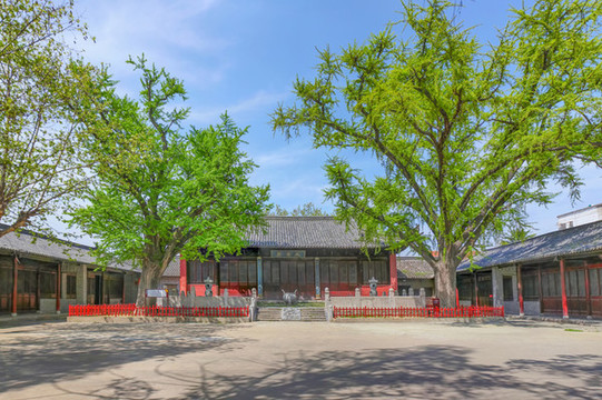 壽縣孔廟大成殿全景圖