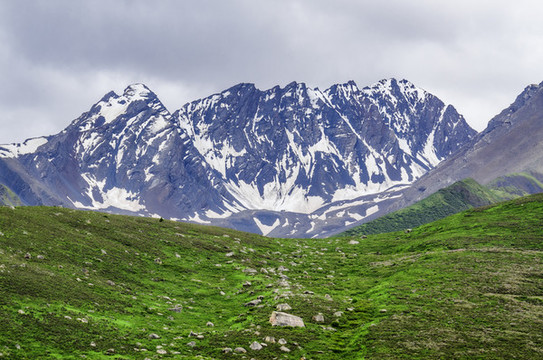 雀兒山遠(yuǎn)眺
