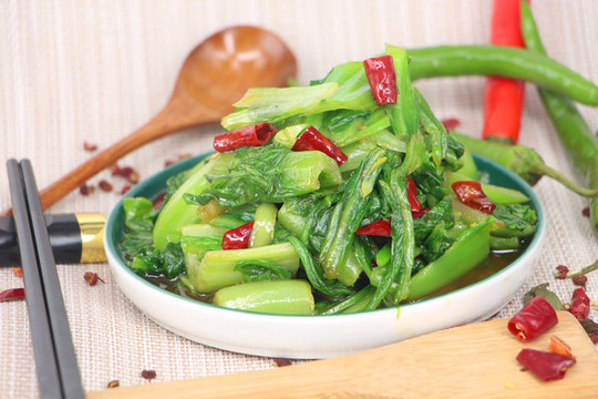 清炒小油菜