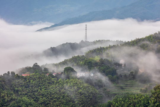 響洪甸水庫云海