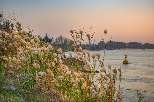 銅陵大通古鎮(zhèn)夕照