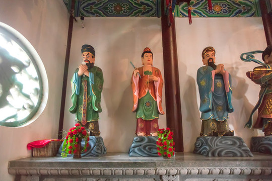 銅陵大通古鎮(zhèn)大士閣大雄寶殿