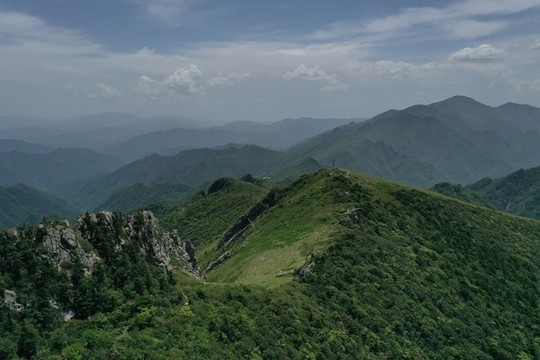 航拍秦嶺