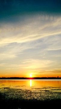 夕陽西下