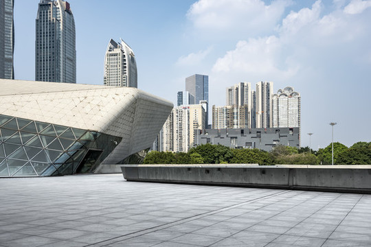 廣州花城廣場街景