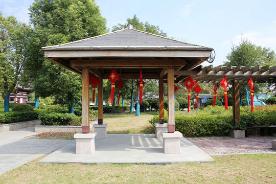 公園廊亭