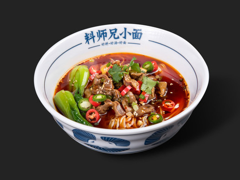 雙椒雞雜面