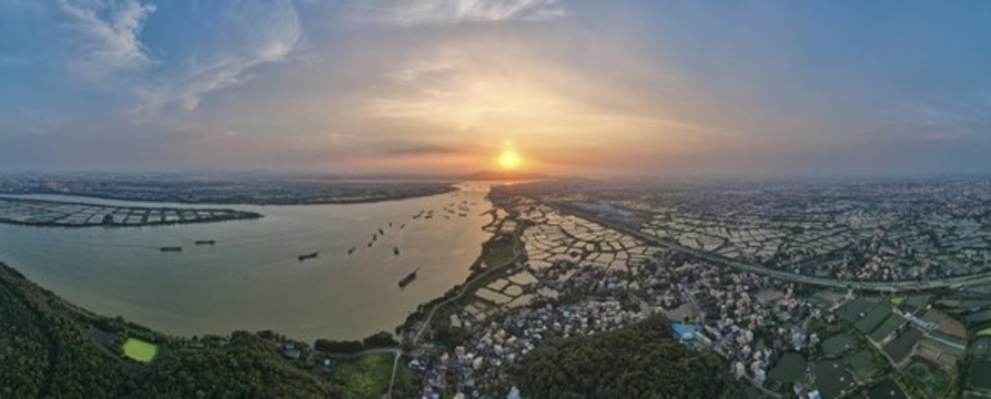 珠三角順德水鄉(xiāng)風(fēng)光