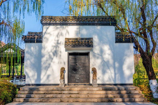 中國安徽合肥包公園浮莊