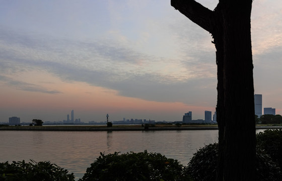 晨曦古運河