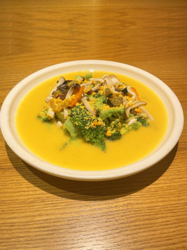 上湯西藍(lán)花