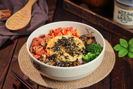 龍蝦仁蓋飯