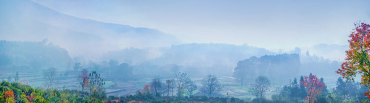 塔川村全景圖