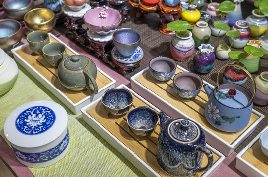 茶壺茶杯瓷器