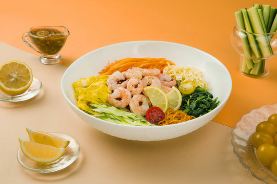 泰式蝦仁蕎麥面