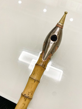 銅包頭竹制煙斗