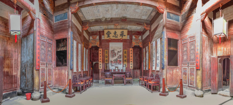 宏村承志堂全景圖