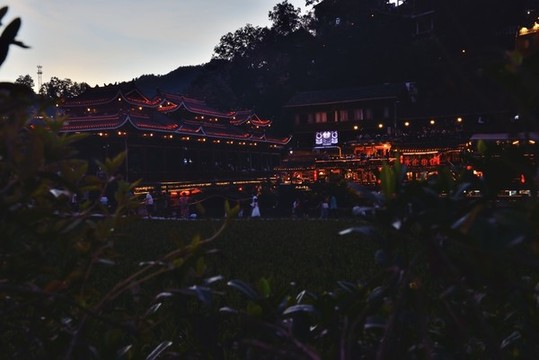 西江千戶苗寨夜景