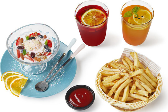冰淇淋薯條飲料套餐