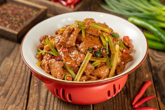 雙椒黃牛肉