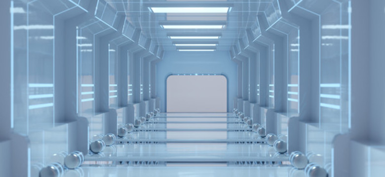 3D渲染科技通道背景