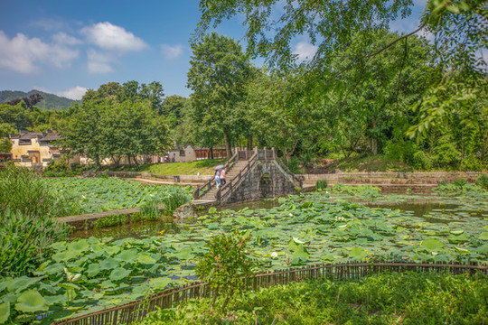 呈坎永興湖