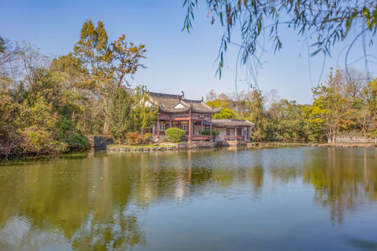 唐模小西湖鏡亭