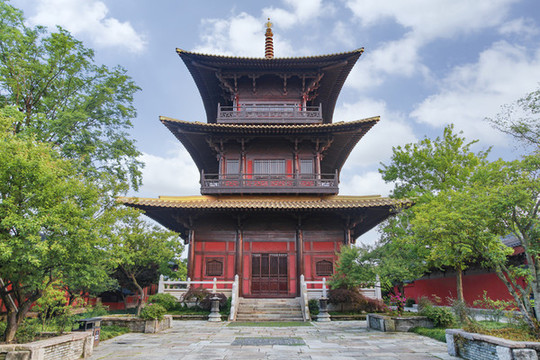 上海廣富林知也禪寺的富林塔