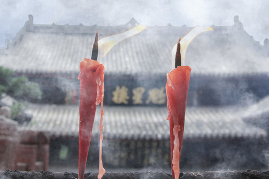 魁星樓香火旺盛