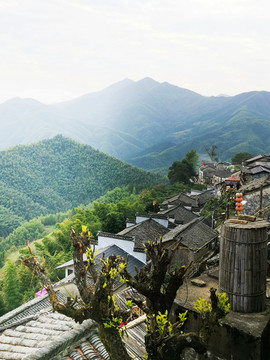 皖南高山古村木梨硔