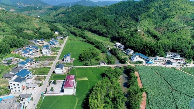 小孔田村航拍圖