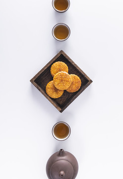 中國傳統(tǒng)節(jié)日中秋節(jié)美食月餅