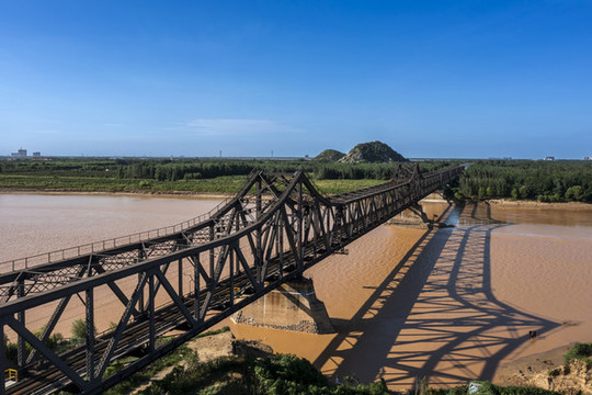 濼口黃河鐵路大橋