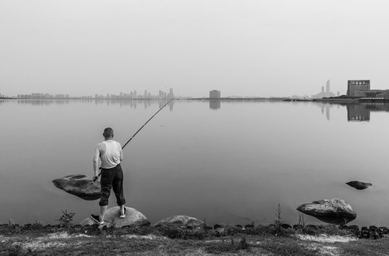 垂釣獨(dú)墅湖