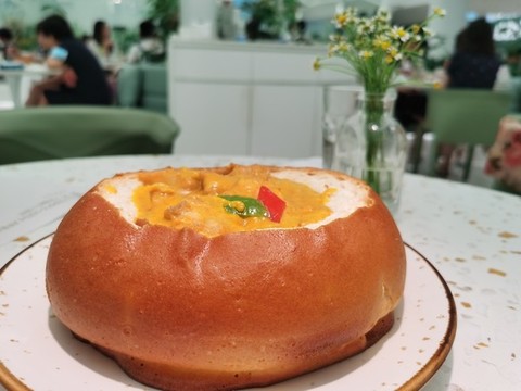 咖喱面包雞