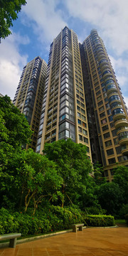 小區(qū)景色