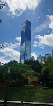 城市上空